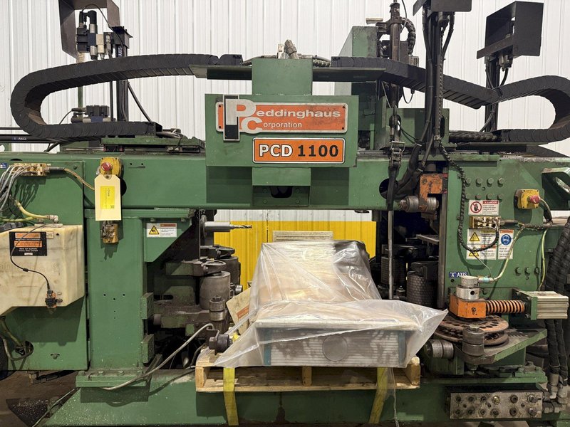 2009 PEDDINGHAUS MODEL #PCD1100 3-AXIS CNC AUTOMATIC BEAM DRILL LINE : YOBRO #25848