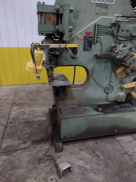 95 TON HILL ACME MODEL #6 HYDRAULIC IRONWORKER: STOCK #23420