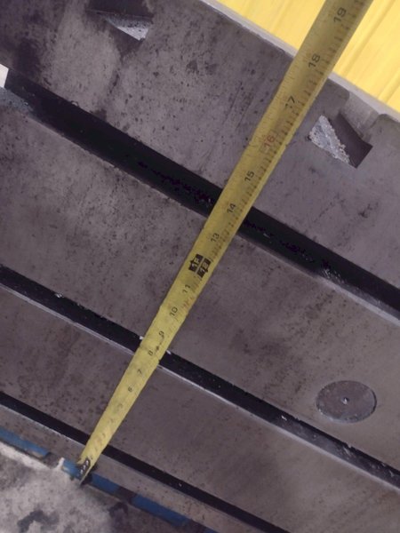 24&quot; X 30&quot; X 24&quot; HIGH CARLTON TILTING UNIVERSAL DRILL TABLE: STOCK 24380