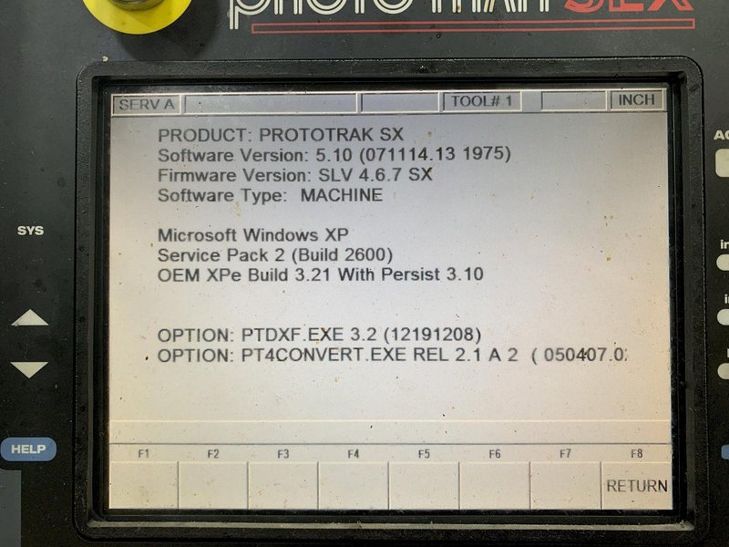SWI TRAK TRL 1630SX CNC Flat Bed Lathe with Prototrak SLX, S/N 091 CH 62446.