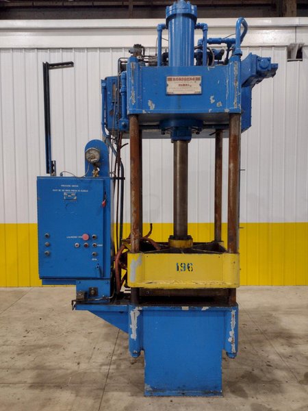 NORDBERG ELMES 4-POST HYDRAULIC PRESS: STOCK #21068