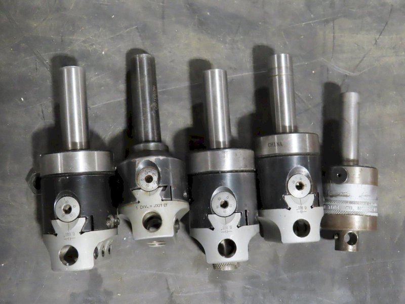 Indexable Boring Heads, Assorted- Auction Item