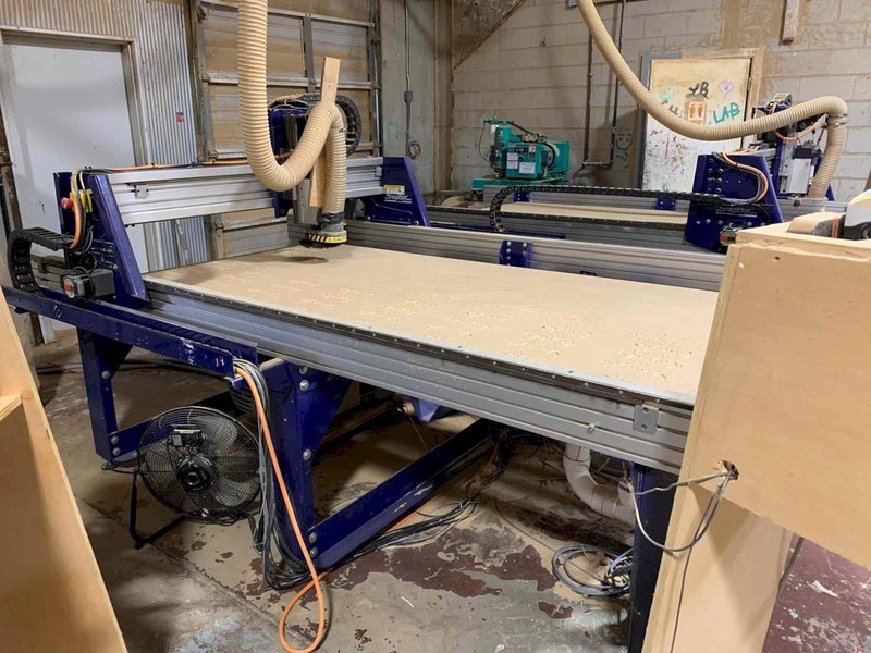 4’x8′ ShopBot PRS ALPHA CNC Router, 2015- Dust Collector