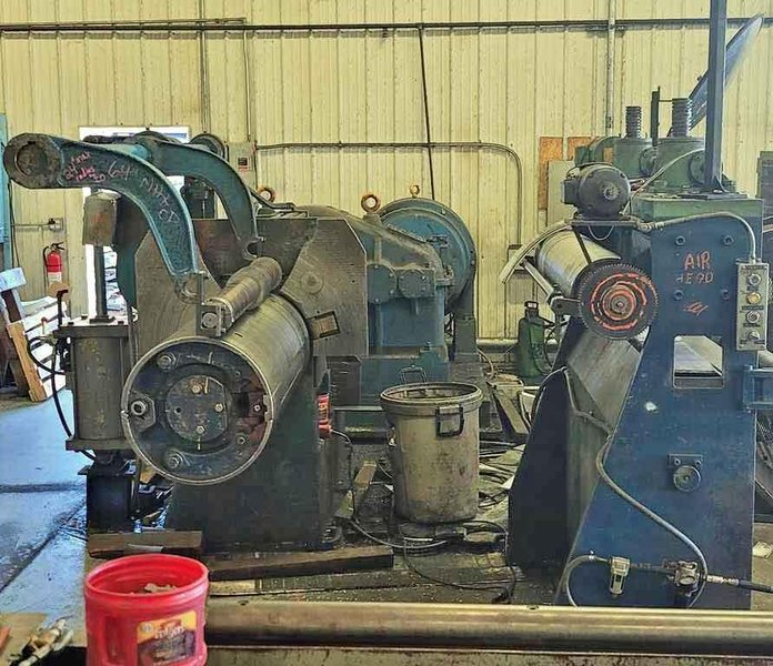 48" x 7.00" x 25,000# Wean Slitting Line STOCK#3216