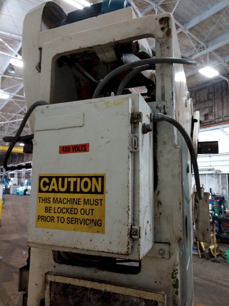 60 TON MINSTER MODEL #6 OBI FLYWHEEL PRESS, 5" STROKE: STOCK #12578