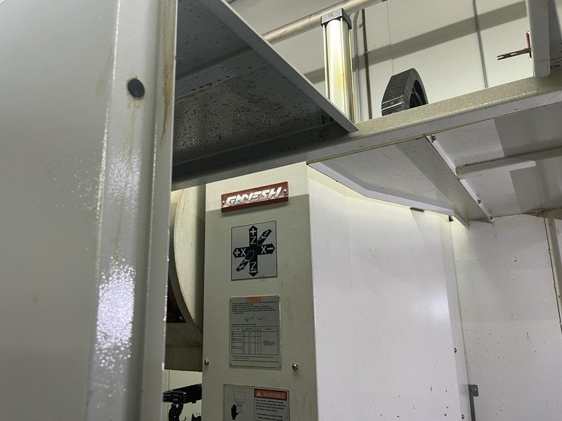 Ganesh VMC-4924 Vertical Machining Center, 2011 – 10K Spindle, 4th Axis Ready, Fanuc Oi Control