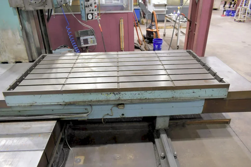 4" NOMURA MODEL #P-100WP TABLE TYPE HORIZONTAL BORING MILL : YOBRO 25968
