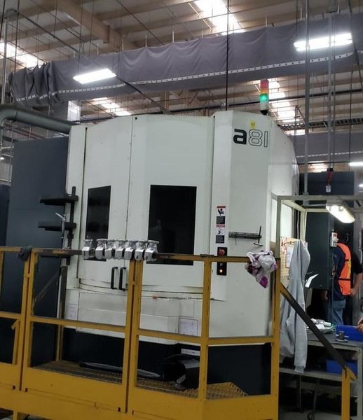 2012 Makino a81 CNC Horizontal Machining Center For Sale
