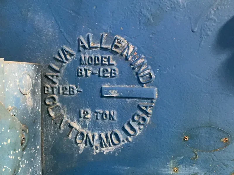 ALVA ALLEN IND. 12 TON OBI PRESS  -  BT12B