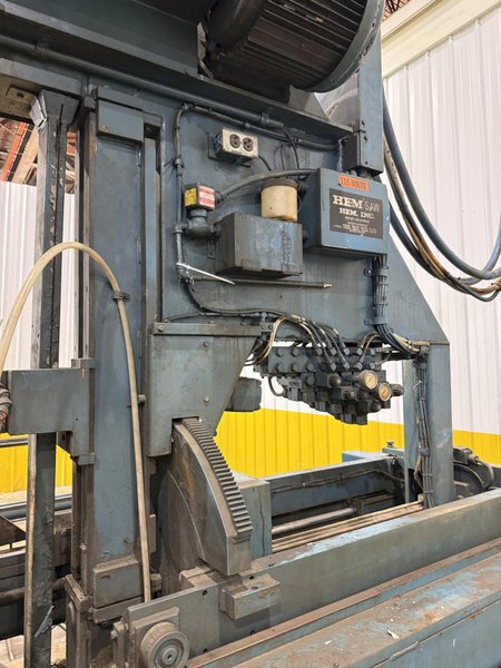 25" x 36" HEM MODEL #V200A TILT FRAME VERTICAL BAND SAW W/ AUTOMATIC FEED TABLE : YOBRO #25400