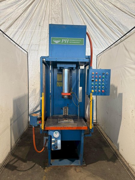 50-TON PH OGF-50 HYDRAULIC C-FRAME PRESS. STOCK #1112425