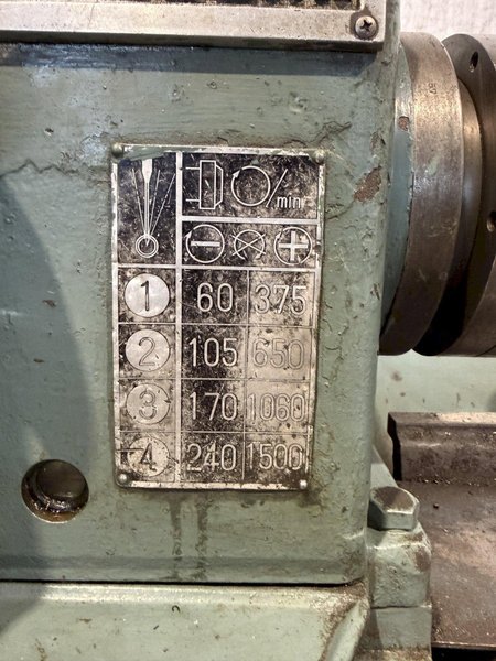 15" X 40" KEIYO-SEKI KG-1000 GAP BED LATHE. STOCK #1215125