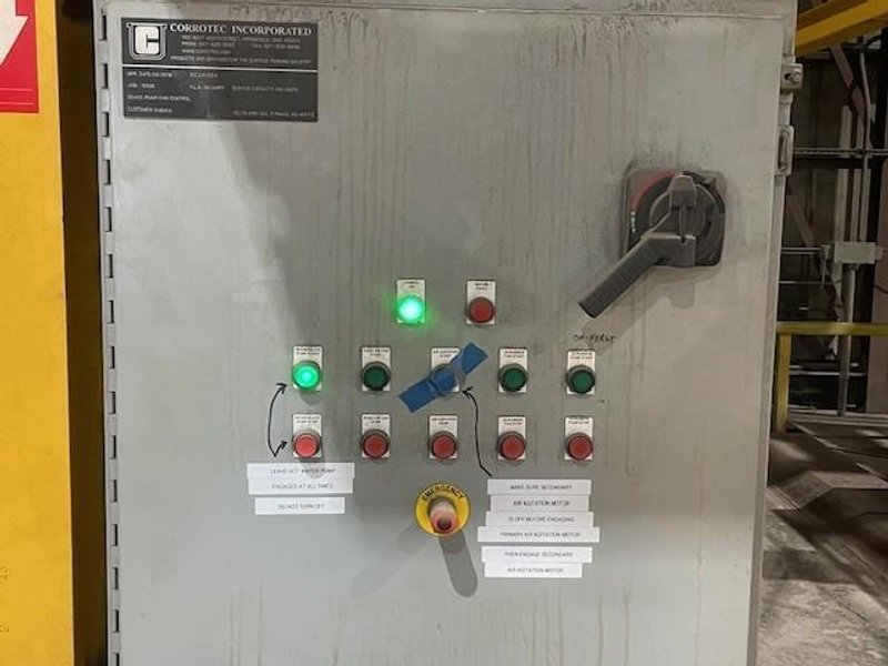 2019 CORROTEC ZINC NICKEL PROCESS PLATING LINE