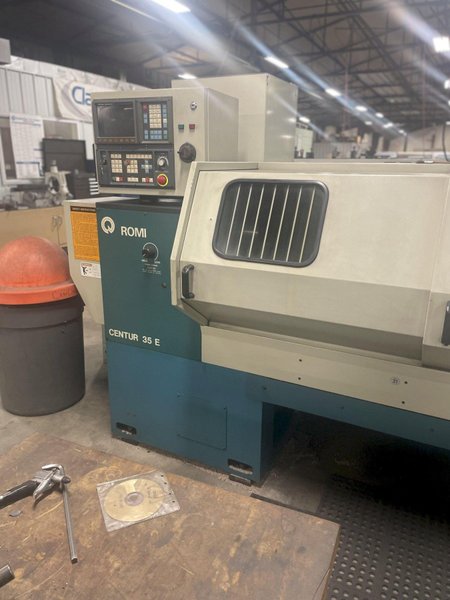 ROMI MODEL #CENTURY 35E CNC LATHE: STOCK #21865