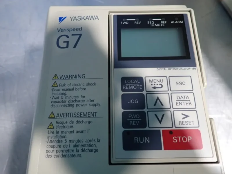 YASKAWA INVERTER  -  CIMR-G7U40P7