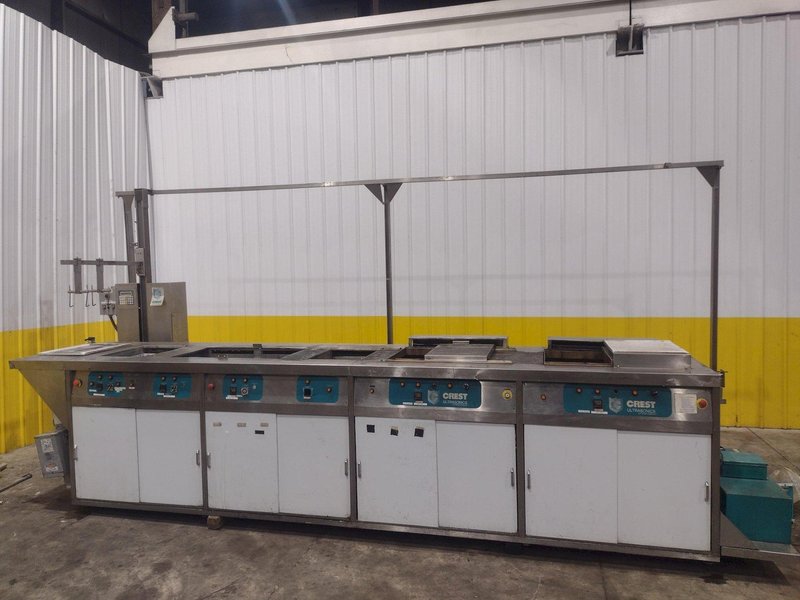 6 BAY CREST ULTRASONIC OPTIMUM CONSOLE PRECISION WASHING SYSTEM: YOBRO #24406
