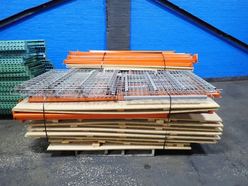 42" X 120" PALLET RACKING  -  TEAR DROP