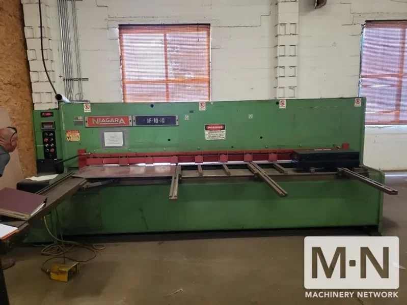 1983 NIAGARA IF 10-1/4 HYDRAULIC SHEAR