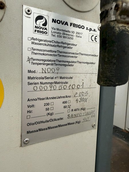 9KW NOVA FRIGO NO. 9 THERMOREGULATOR. STOCK #0653226