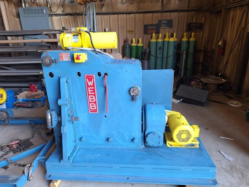 3/8″ Webb M4T3 Offset Forming Machine, 1961/2011 – Factory Refurbished, Non Rotating