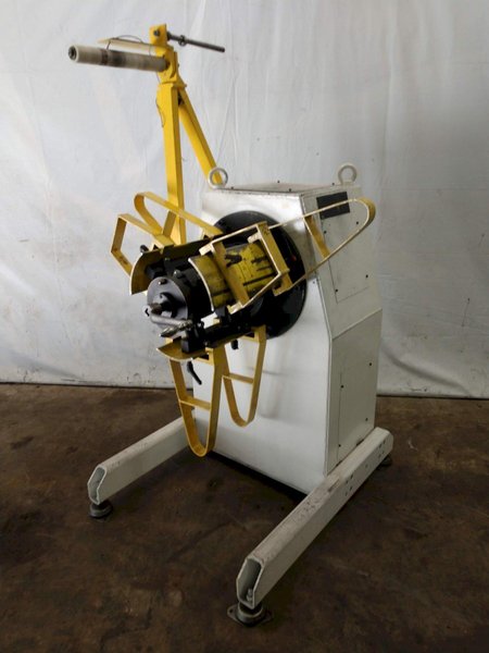 1,100 LBS X 16&quot; GSW MODEL #MHM0.5/1250SO SERVO MOTORIZED COIL REEL UNCOILER: STOCK 12986