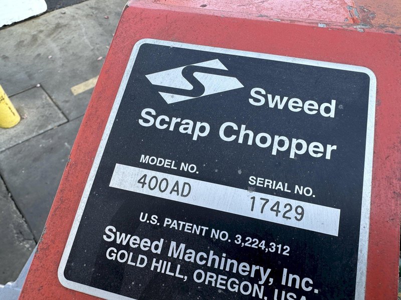 SWEED MODEL 400AD SCRAP CHOPPER: STOCK #77284