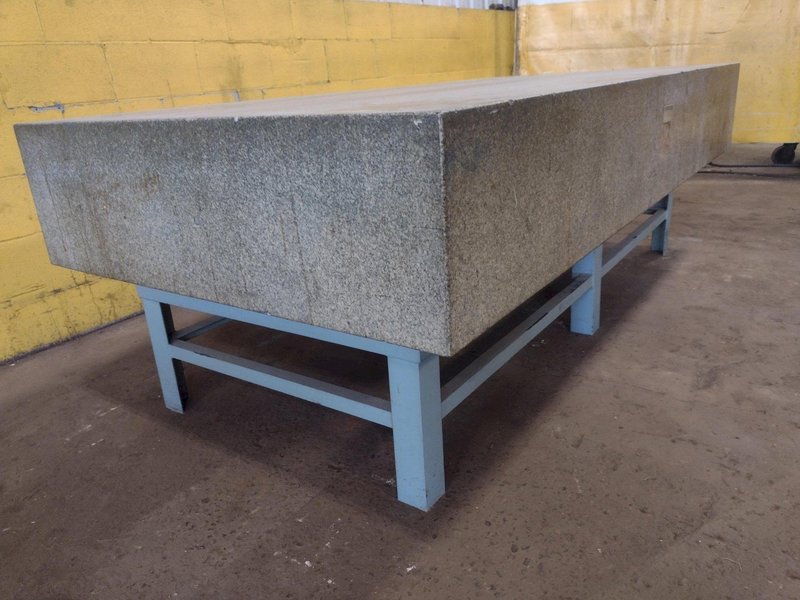 8&#039; X 4&#039; X 14&quot; ROCK OF AGES PRECISION LAYOUT INSPECTION GRANITE TABLE: STOCK #23794