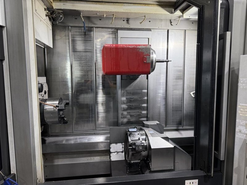 Mori Seiki NTX2000/1500SZ Mill Turn Center, 2011 – Sub Spindle, Lower Turret, High Pressure Coolant