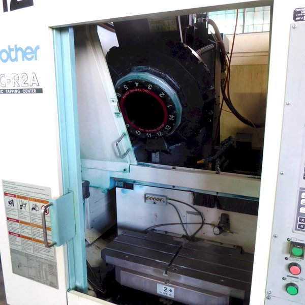 Brother CNC Drill &amp; Tap Center TC-R2A, 10K RPM, 14 ATC, Pallet Changer, 2006
