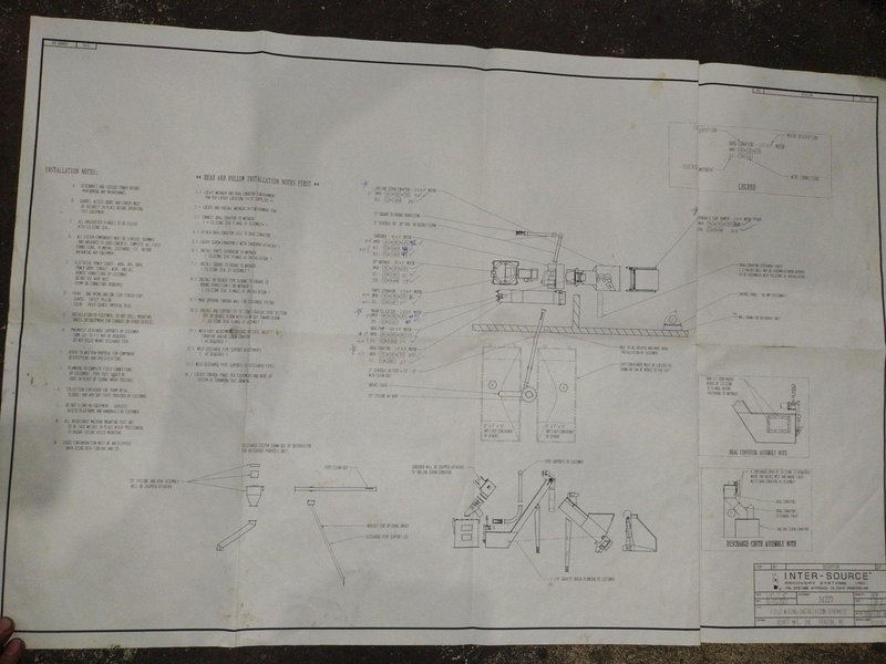INTER-SOURCE MODEL #CA-6200F CHIP SHREDDER, SPINNER PROCESSING &amp; OIL RECOVER SYSTEM: STOCK #23374