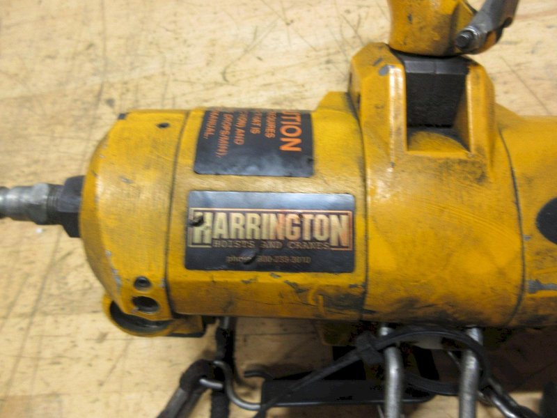 Harrington Mini Cat 250 lb Pneumatic Chain Hoist- Auction Item