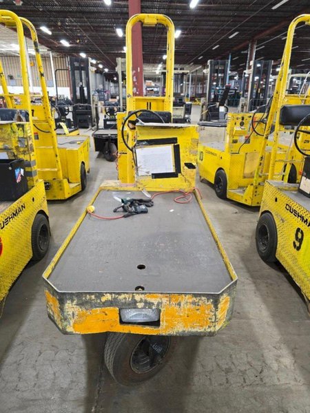 36 VOLT CUSHMAN MODEL 898361 STOCK CHASER/TUGGER CART: YOBRO #24663