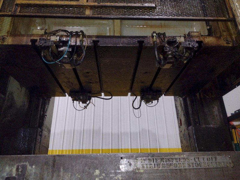 220 TON AIDA MODEL #PMX-LS-200H SSDC STRAIGHT SIDE PRESS, 7.87" STROKE: STOCK #22214