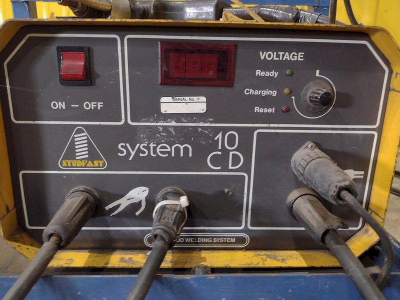 STUDFAST SYSTEM MODEL #10CD STUD WELDER WITH GUN: STOCK #23232