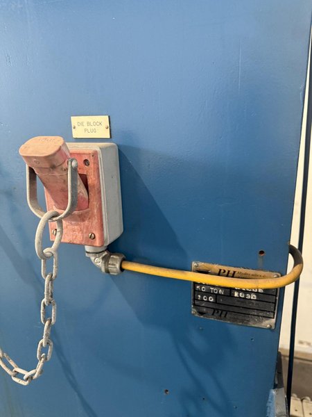 50-TON PH OGF-50 HYDRAULIC C-FRAME PRESS. STOCK #1112325