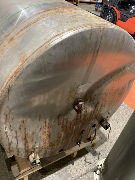 MILKEEPER SC 600 Gallon Stainless Steel Tank USED