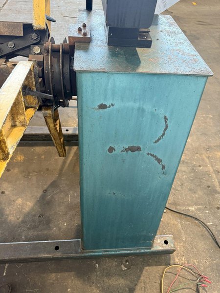 4,000 LB X 12" RAPID-AIR MODEL #RA4012 MOTORIZED COIL REEL UNCOILER : YOBRO #23930