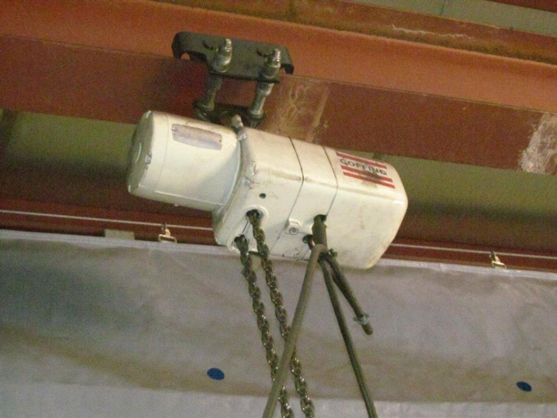 1 TON COFFING ELECTRIC CHAIN HOIST: STOCK #78246