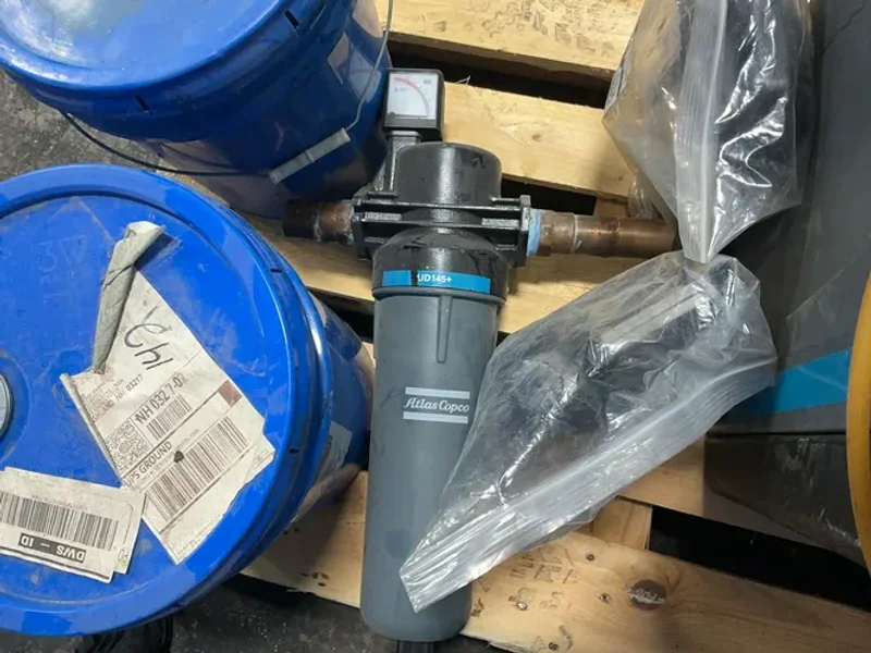 ATLAS COPCO 60 HP AIR COMPRESSOR  -  GA45VSD+ FF