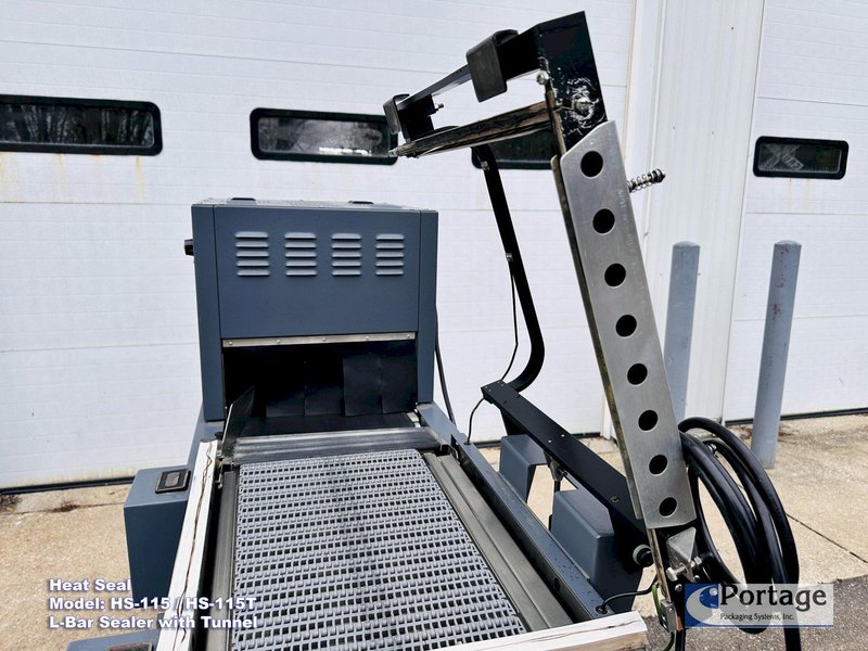 HEAT SEAL Model: HS-115 &amp; HS-115T  ||  Combination L-Bar Sealer &amp; Heat Tunnel