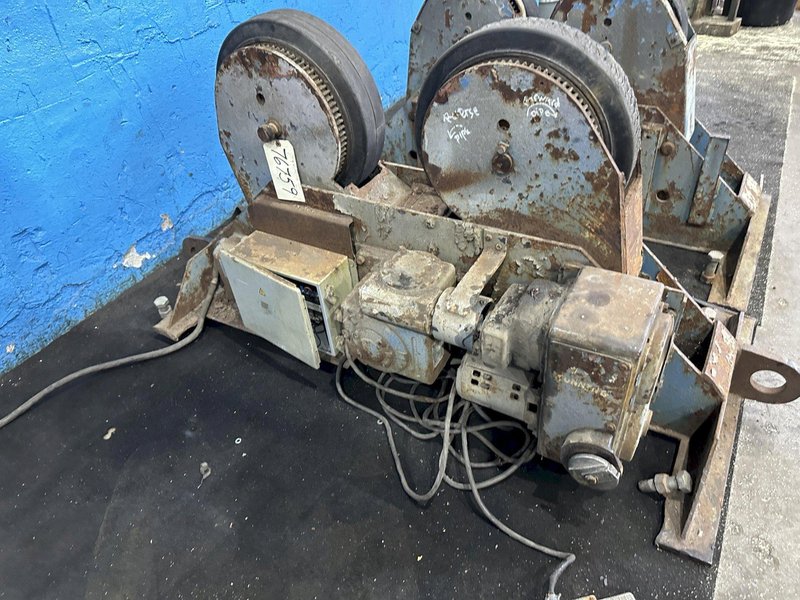 1 SET OF 15 TON PANDJIRIS MULE TANK TURNING ROLLS: STOCK #76759