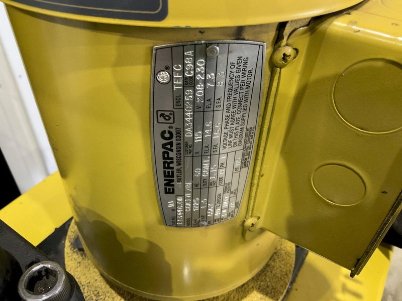 150 TON ITE MIGHTY MAX" H-FRAME HYDRAULIC TIRE PRESS: STOCK #81427