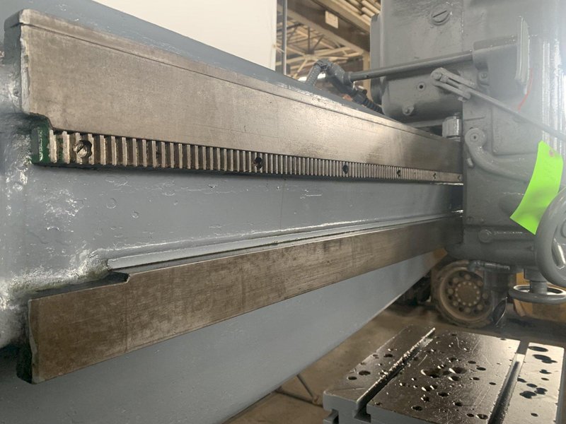 4&#039; X 9&quot; CINCINNATI-BICKFORD RADIAL ARM DRILL.STOCK # 0311023