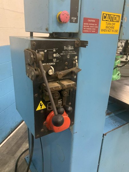 20" DOALL MODEL #2013-V 20" VERTICAL BAND SAW: STOCK #80756