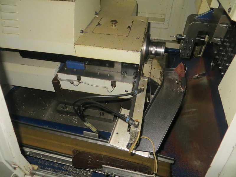 Hanwha ML26 26mm CNC Swiss Screw Machine with Iemca Genius Magazine Bar Feed, Live Milling, Parts Catcher- Auction Item