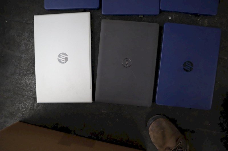 Laptops, Assorted Brands, Dell, HP, Mouses, Cords, (1) Tablet- Auction Item
