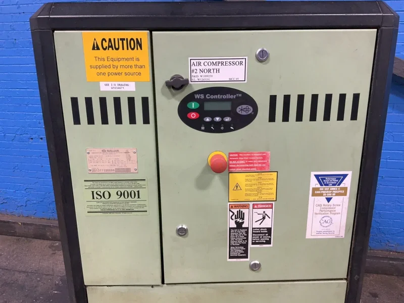 SULLAIR 37.7 KW AIR COMPRESSOR  -  3009 AC
