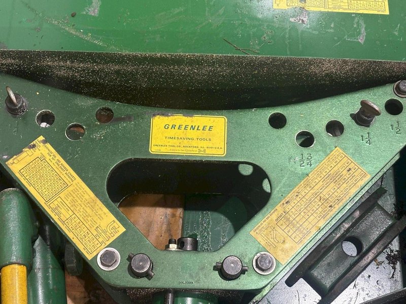 1/2" THRU 2" GREENLEE MODEL 880 HYDRAULIC PIPE &amp; CONDUIT BENDER: YOBRO #24035