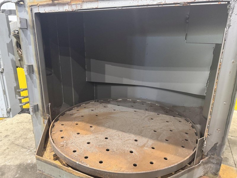 48" PANGBORN MODEL #4LK ROTARY TABLE SHOT BLAST MACHINE : YOBRO 25905