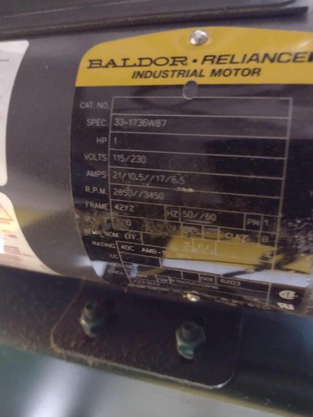 3800 LBS X 60" X 42" SOUTHWORTH MODEL #LS4-36 HYDRAULIC SCISSOR LIFT TABLE WITH ROLLER TOP, 110 VOLT: STOCK #20882